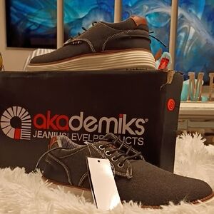 Akademiks Dayton 02 Black Mens Sz 8 Sneakers 🆕 Shoes 👟